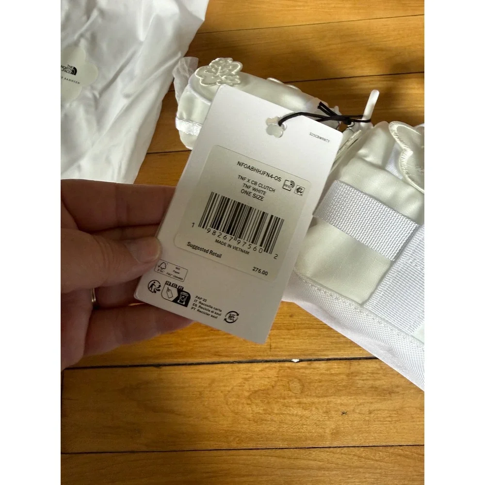 NWT TNF The North Face X Cecilie Maria Translucent base camp clutch bag